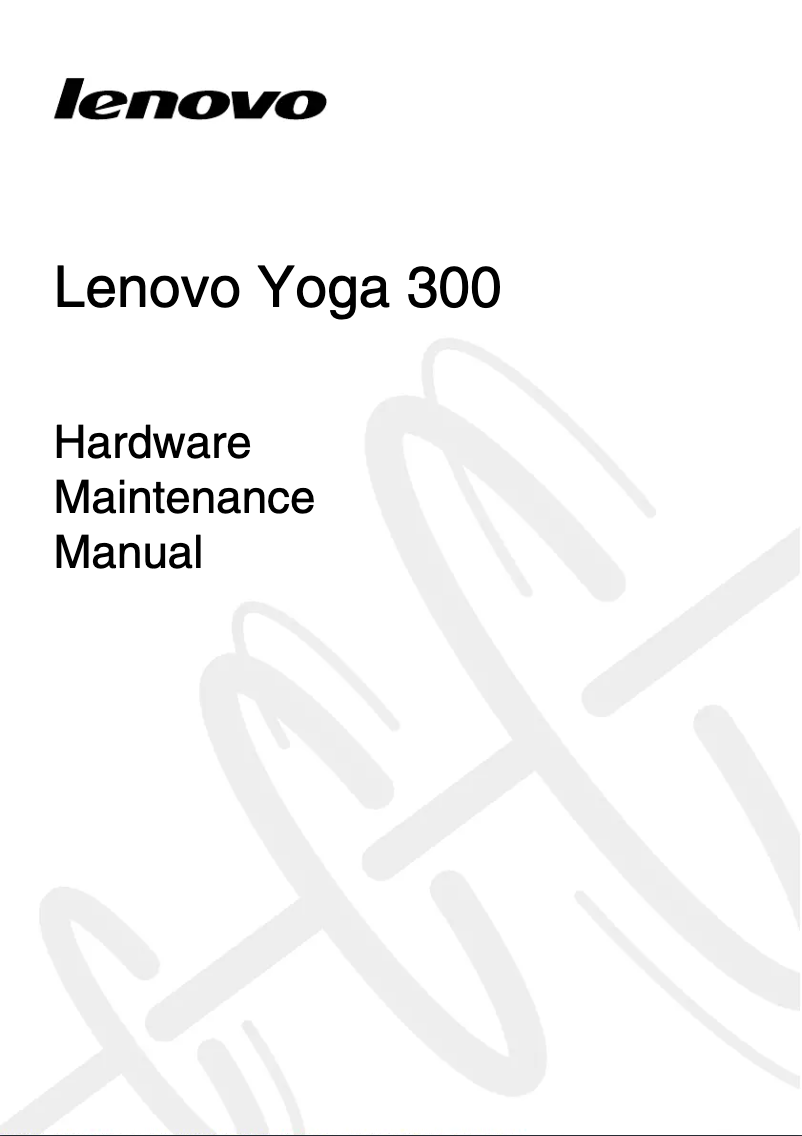 Imagen de la primera página del manual del dispositivo Yoga 300