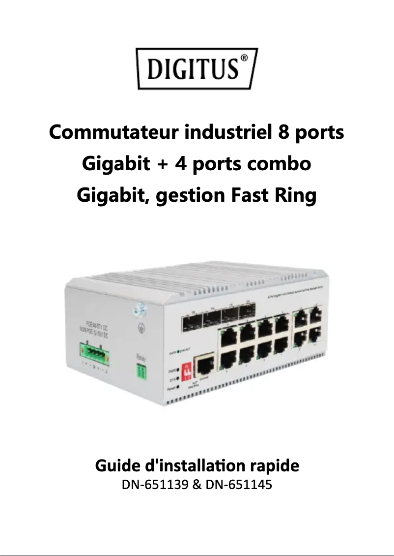 Página 1 del manual Manual de usuario Digitus DN-651145