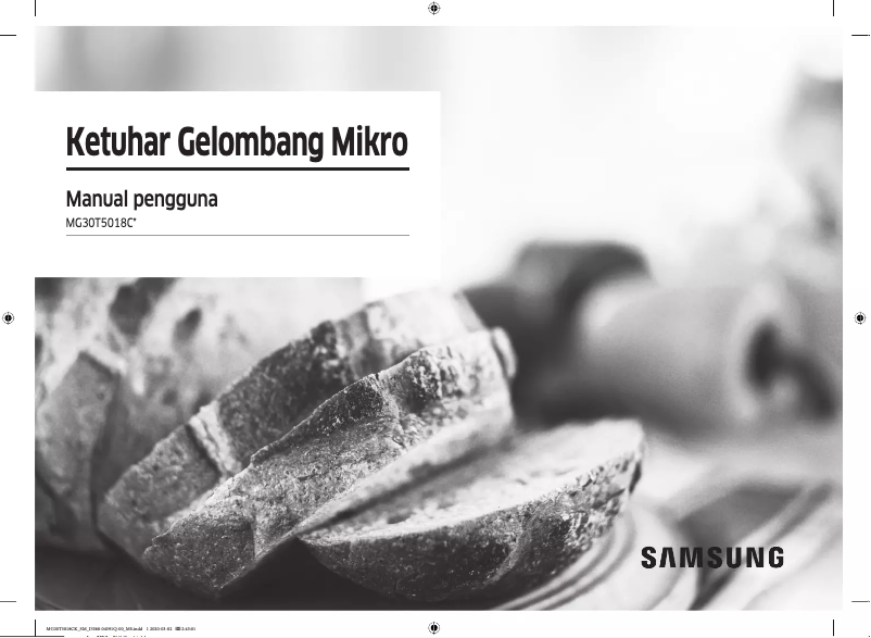 Imagen de la primera página del manual del dispositivo MG30T5018CY