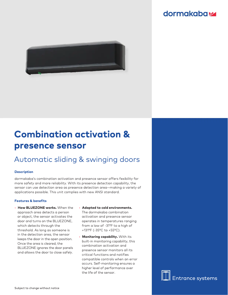 Imagen de la primera página del manual del dispositivo OA-FLEX T