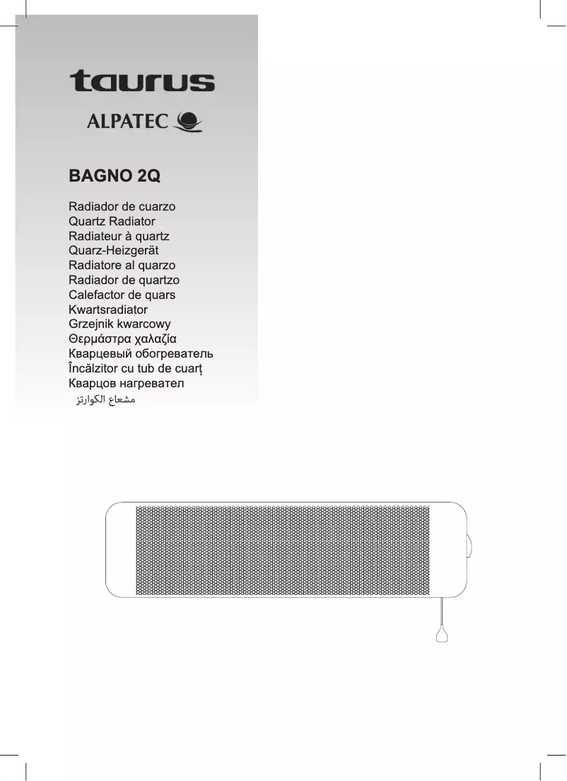 Imagen de la primera página del manual del dispositivo Alpatec Bagno 2Q