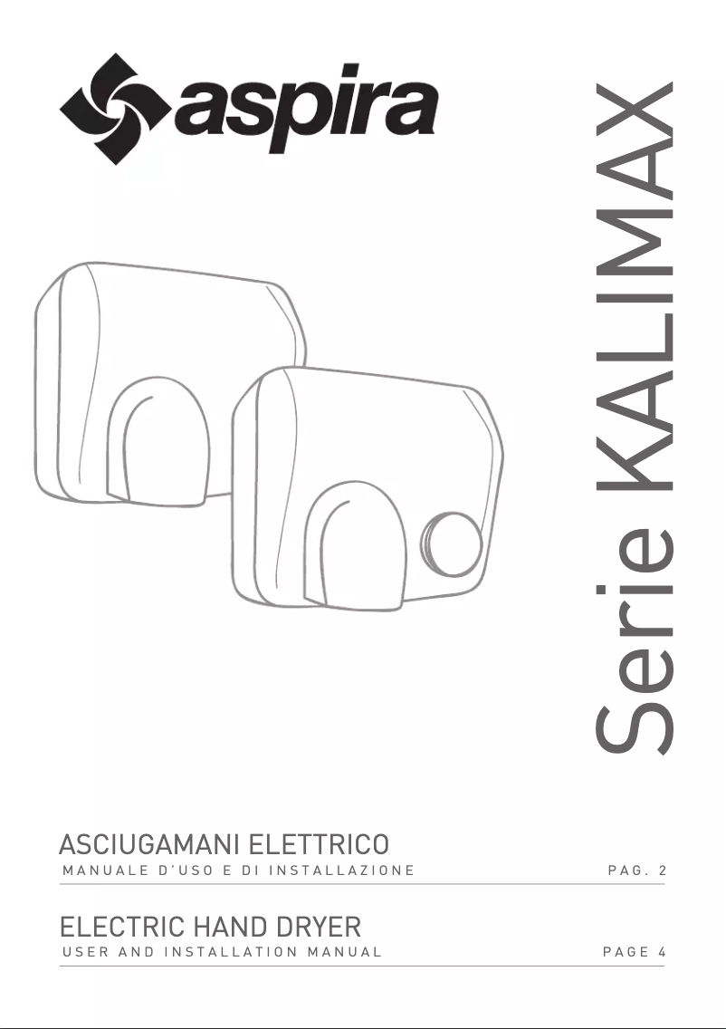 Página 1 del manual Manual de usuario Fantini Cosmi KALIMAX 25A