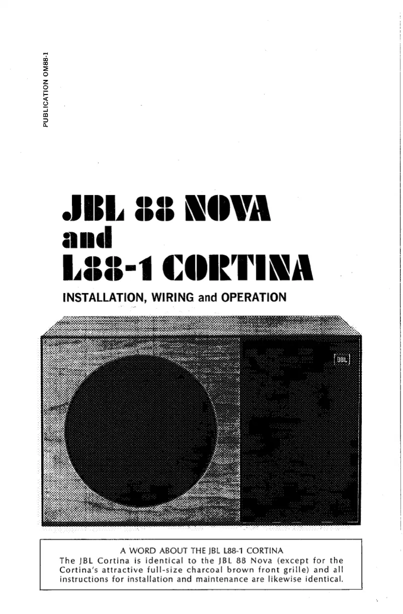 Imagen de la primera página del manual del dispositivo L88-1 Cortina