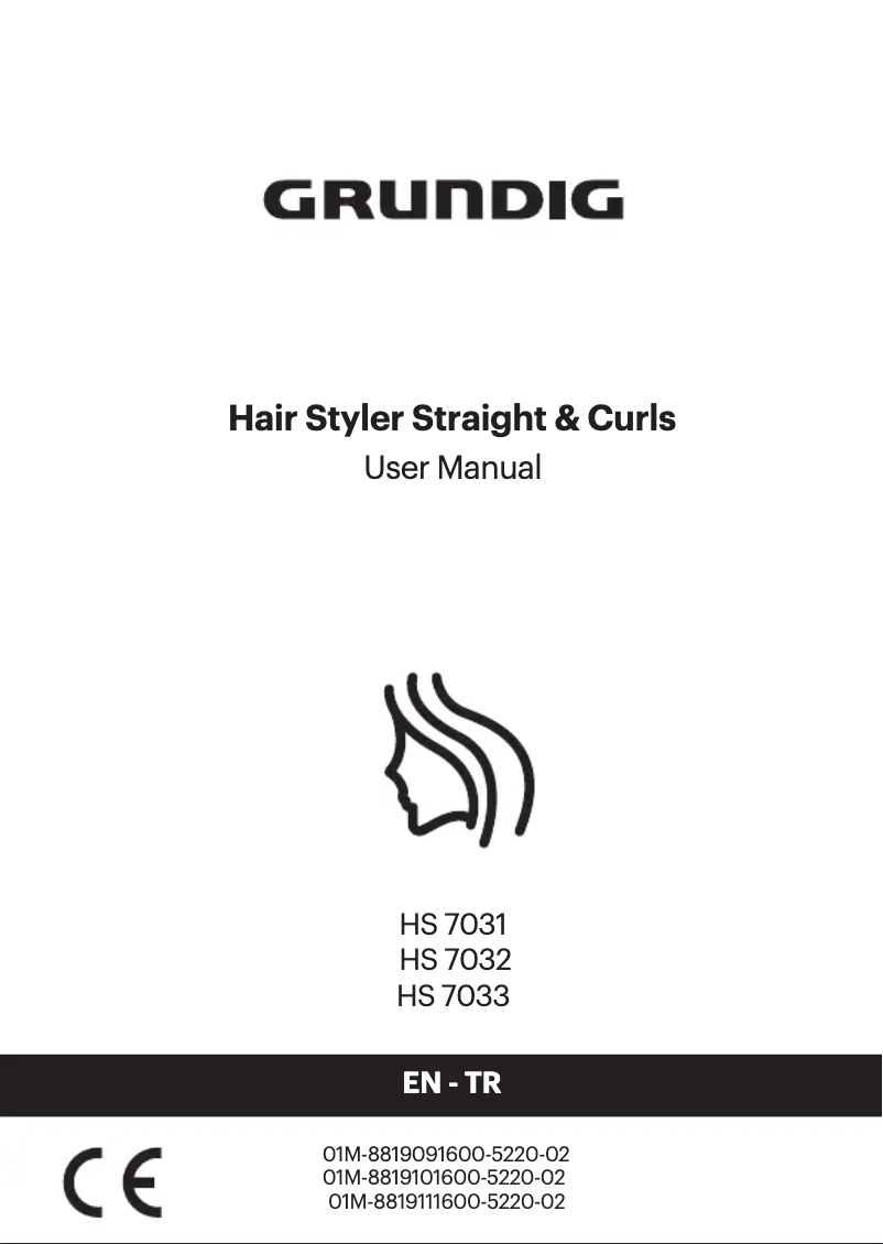 Página nº 1 - Manual de usuario Grundig HS 7031