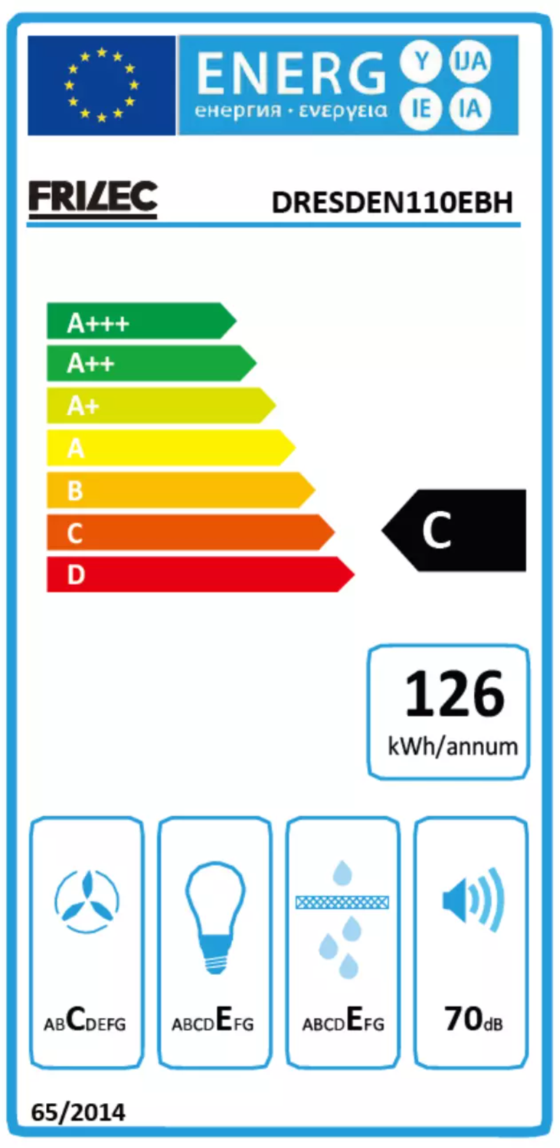 Imagen de la primera página del manual del dispositivo DRESDEN110EBH