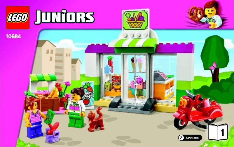 Página 1 del manual Manual de usuario Lego Juniors 10684