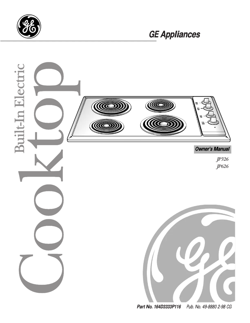 Imagen de la primera página del manual del dispositivo JP326AVAA