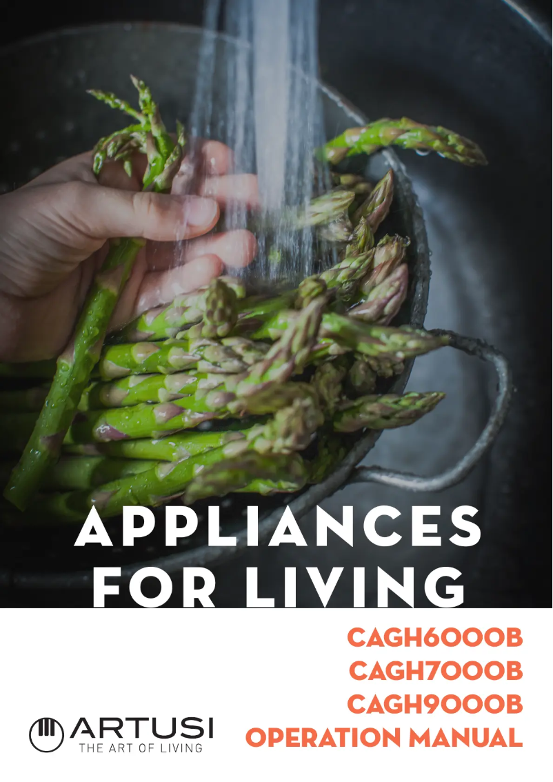 Página 1 del manual Manual de usuario Artusi CAGH7000B