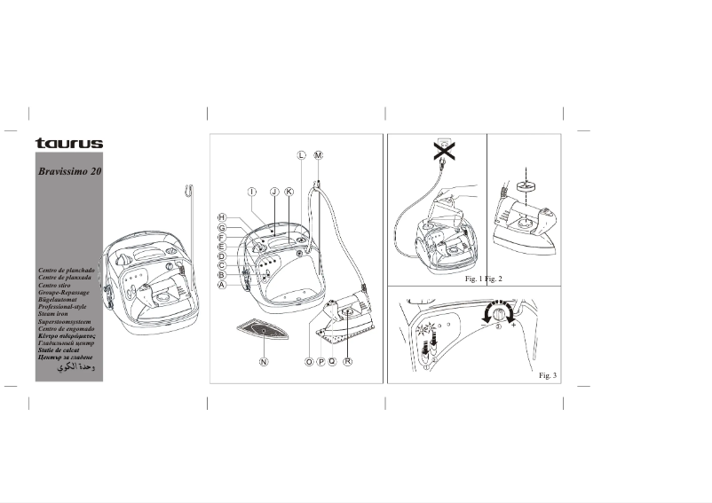 Imagen de la primera página del manual del dispositivo Bravissimo 20