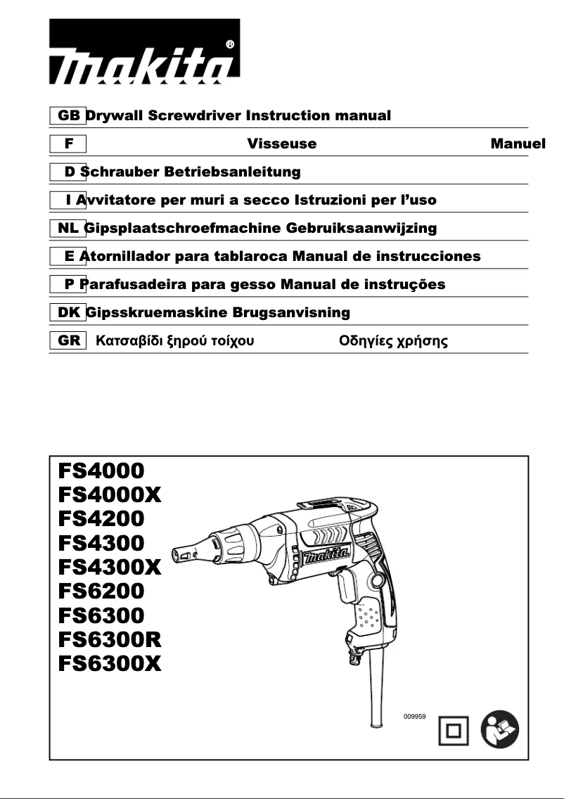 Imagen de la primera página del manual del dispositivo FS6300