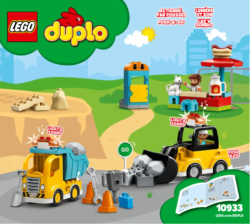 Página 1 del manual Manual de usuario Lego Duplo 10933