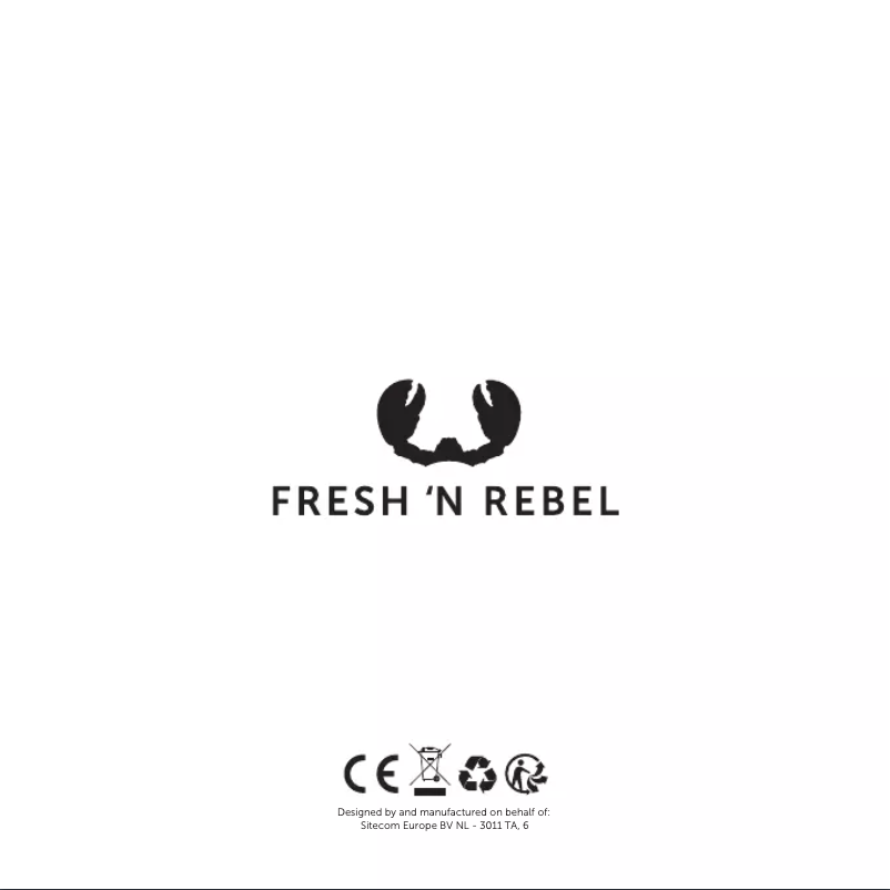 Página 1 del manual Manual de usuario Fresh 'n Rebel 3HP200CU