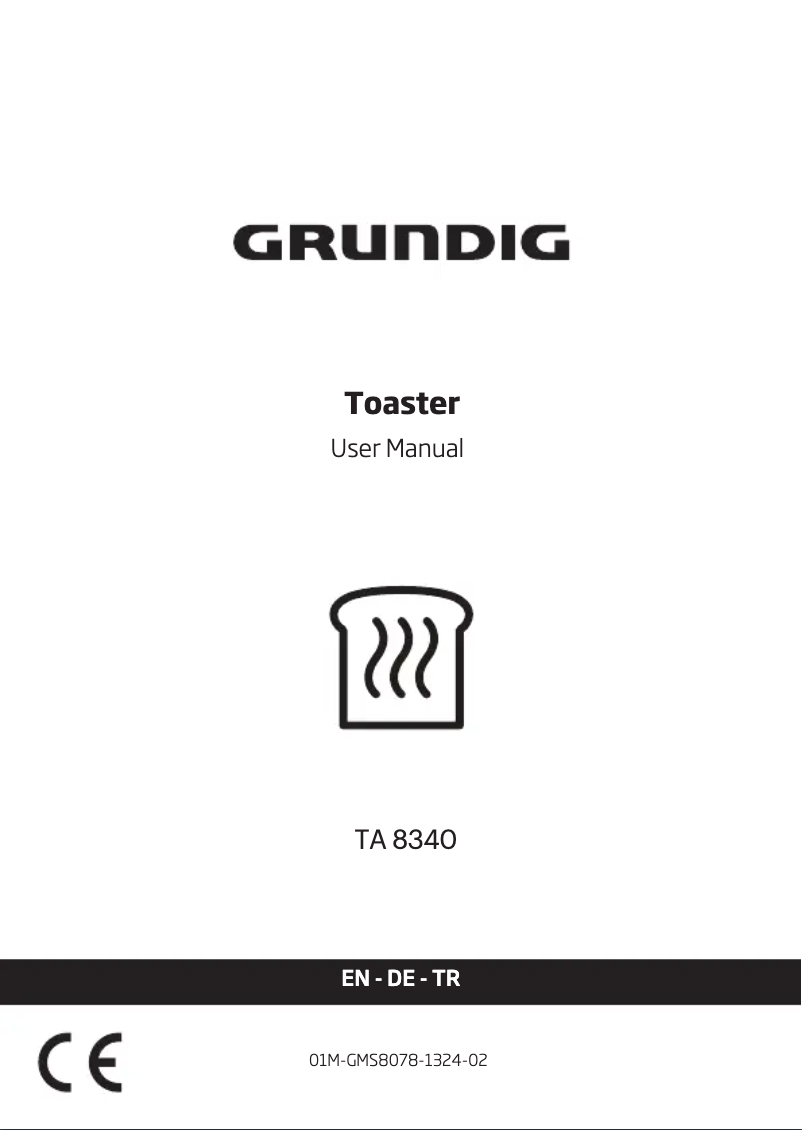 Página 1 del manual Manual de usuario Grundig TA 8340