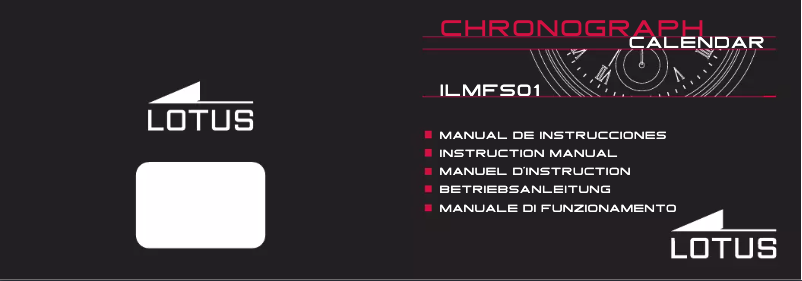 Página 1 del manual Manual de usuario Lotus 15352