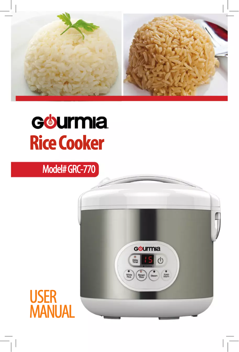 Imagen de la primera página del manual del dispositivo GRC770