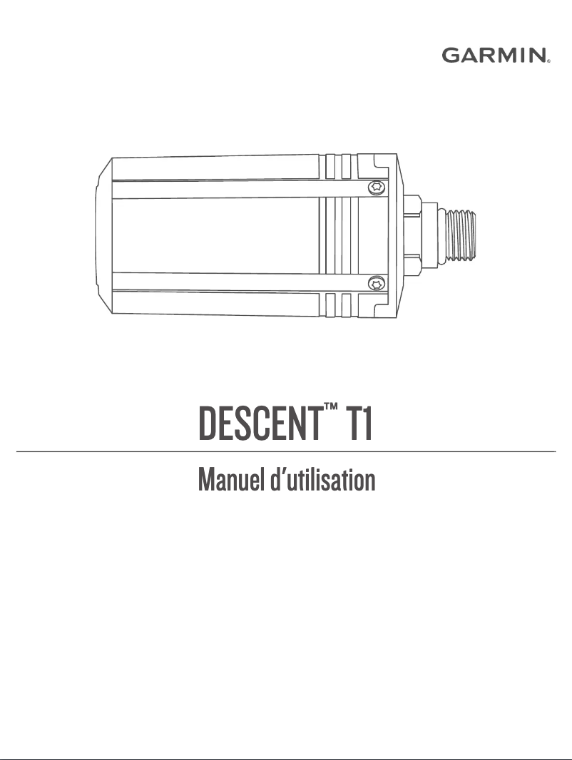 Página nº 1 - Manual de usuario Garmin Descent T1