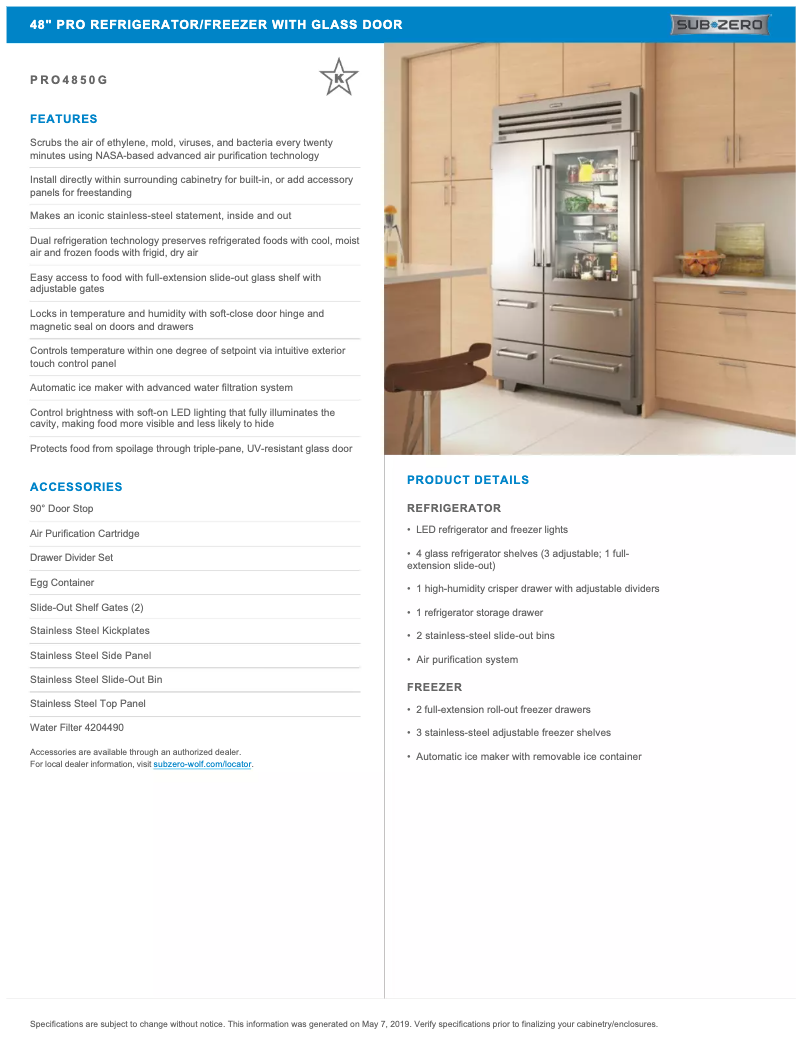 Imagen de la primera página del manual del dispositivo PRO4850G