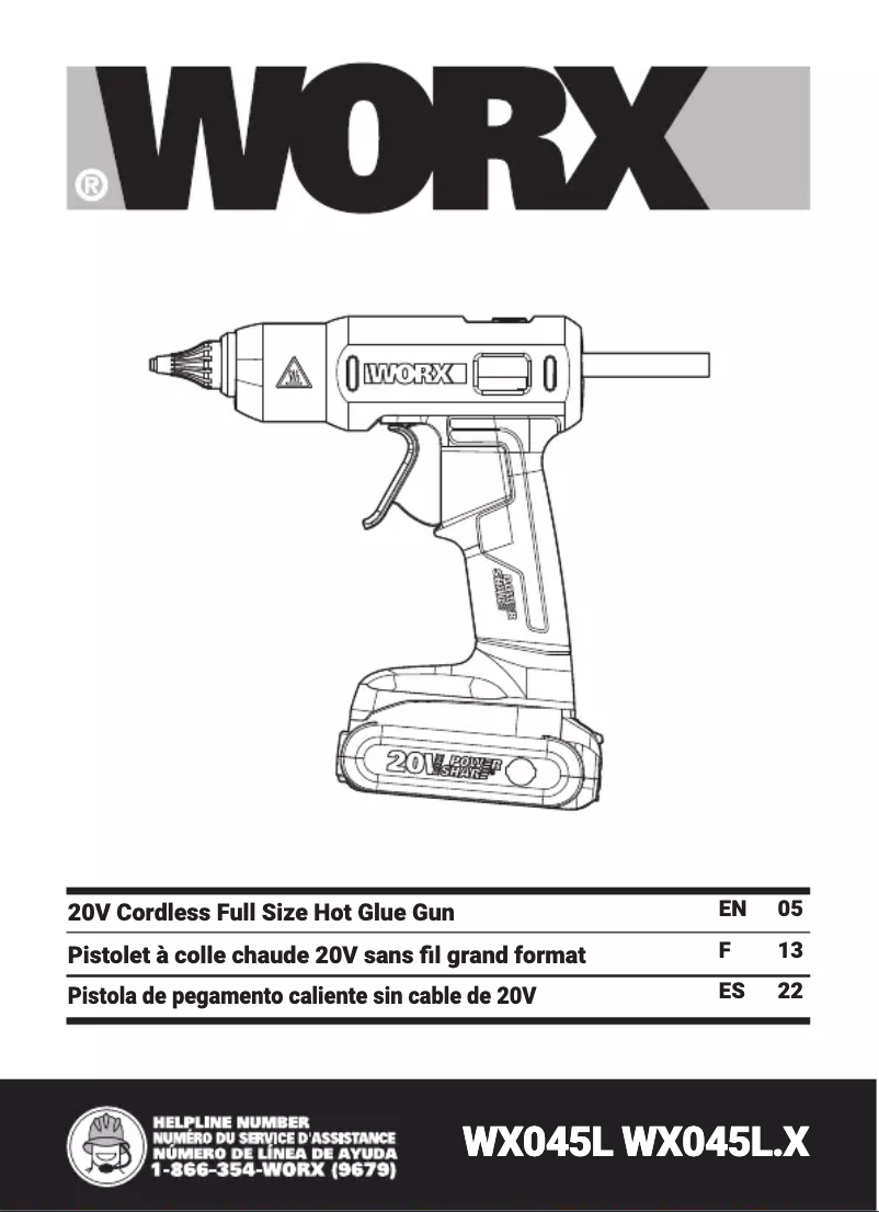 Imagen de la primera página del manual del dispositivo WX045L.9