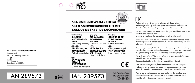 Imagen de la primera página del manual del dispositivo IAN 289573