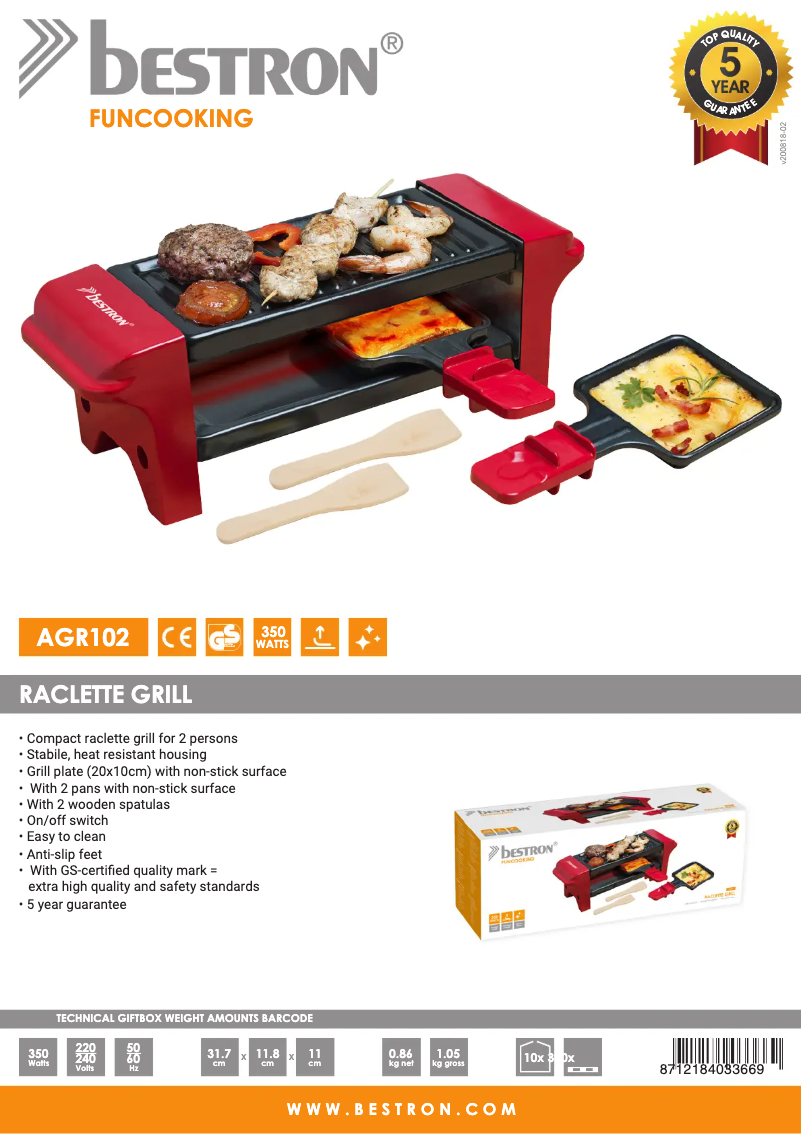 Imagen de la primera página del manual del dispositivo AGR102