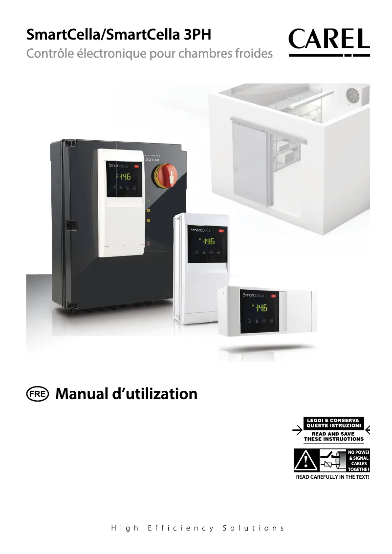 Página 1 del manual Manual de usuario Carel SmartCella