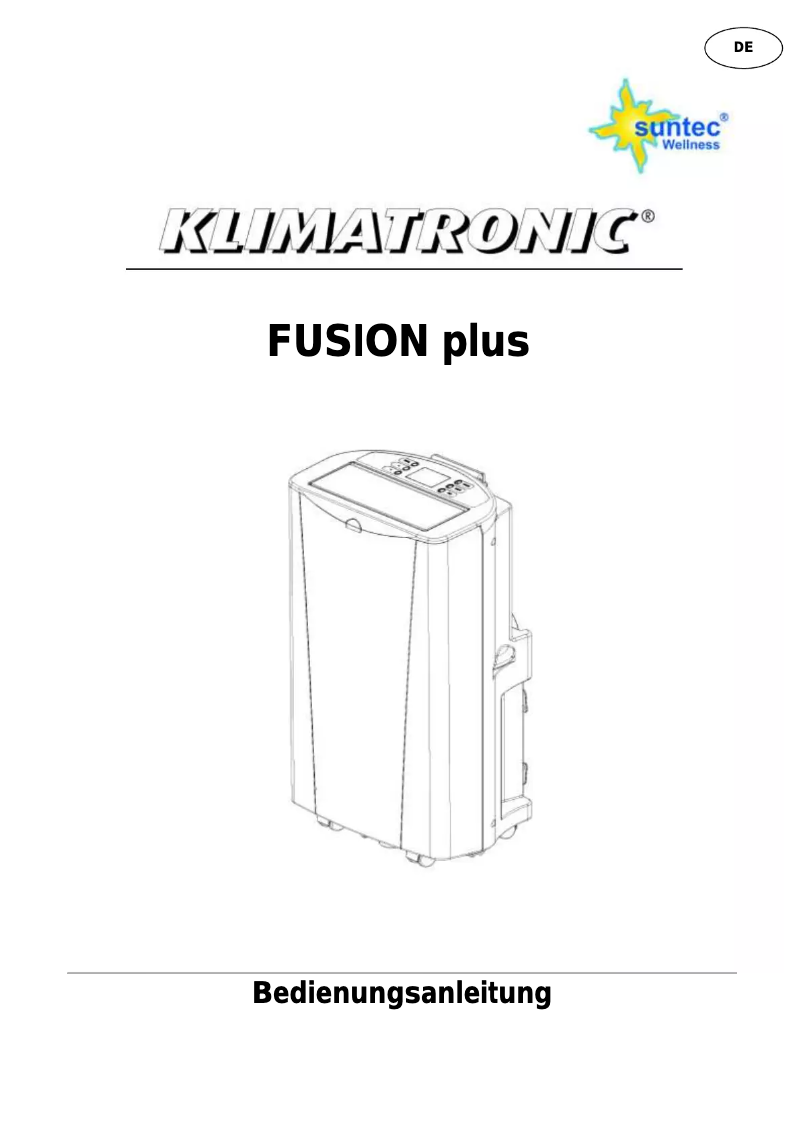 Imagen de la primera página del manual del dispositivo Fusion 12000+