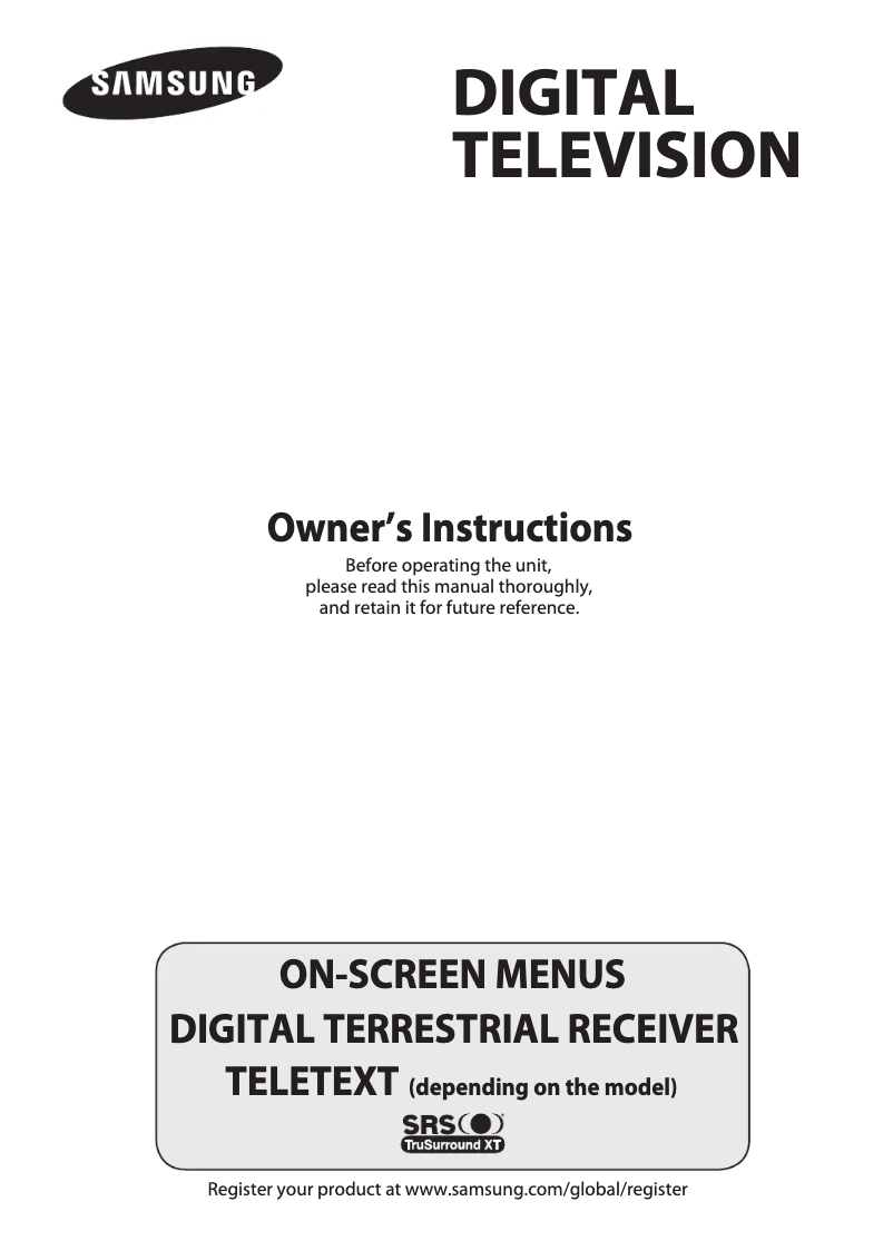 Imagen de la primera página del manual del dispositivo WS-32Z408D