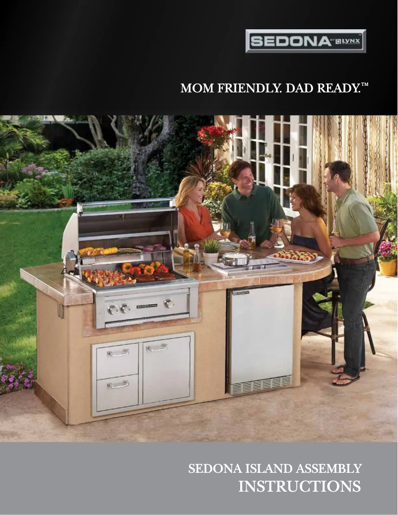 Página 1 del manual Guía de instalación Sedona L1500LP