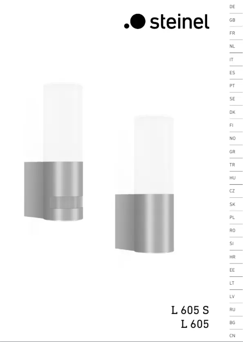 Imagen de la primera página del manual del dispositivo L 605 S