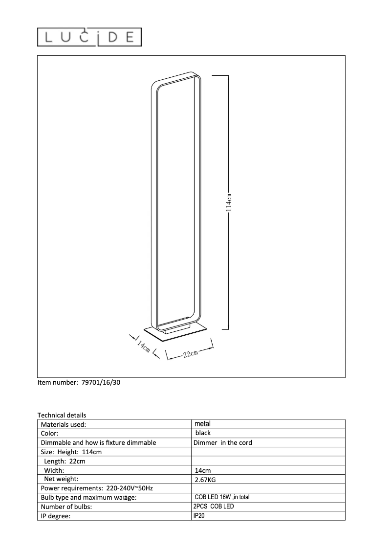 Imagen de la primera página del manual del dispositivo Mika