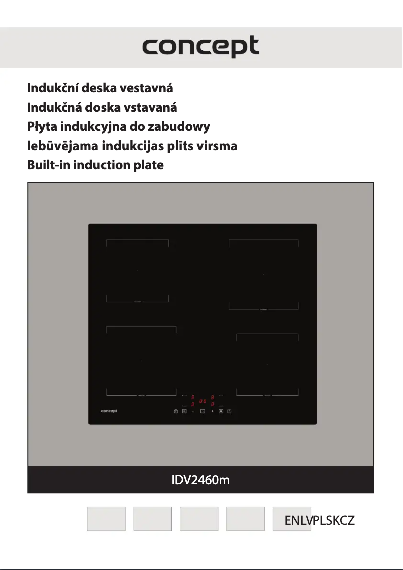 Página 1 del manual Manual de usuario Concept IDV2460m