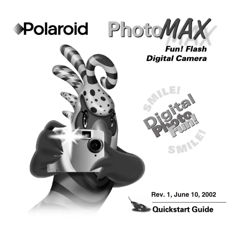 Página nº 1 - Manual de usuario Polaroid PhotoMax Fun