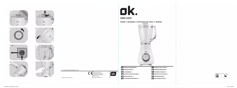 Página 1 del manual Manual de usuario OK OMX 2210