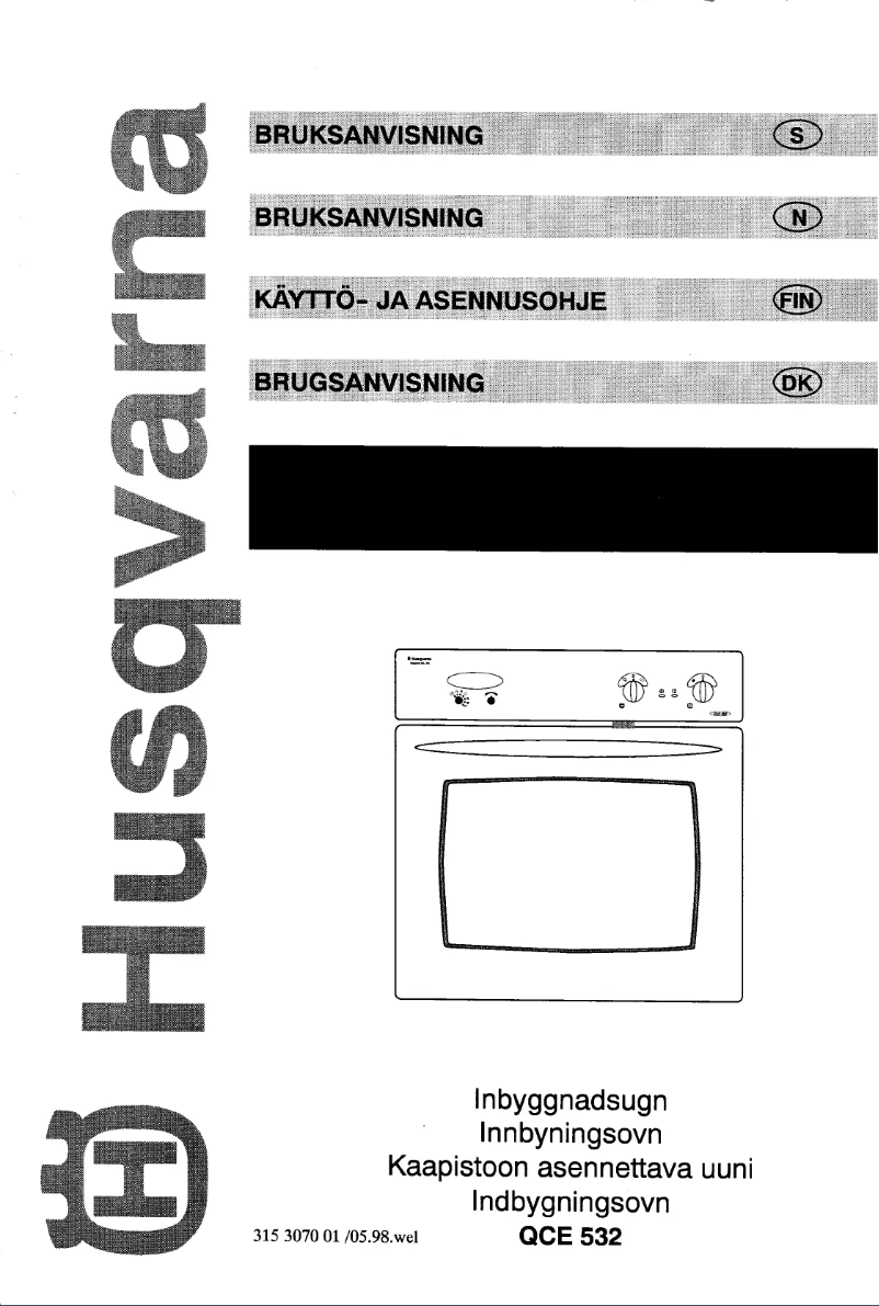 Imagen de la primera página del manual del dispositivo QCE532