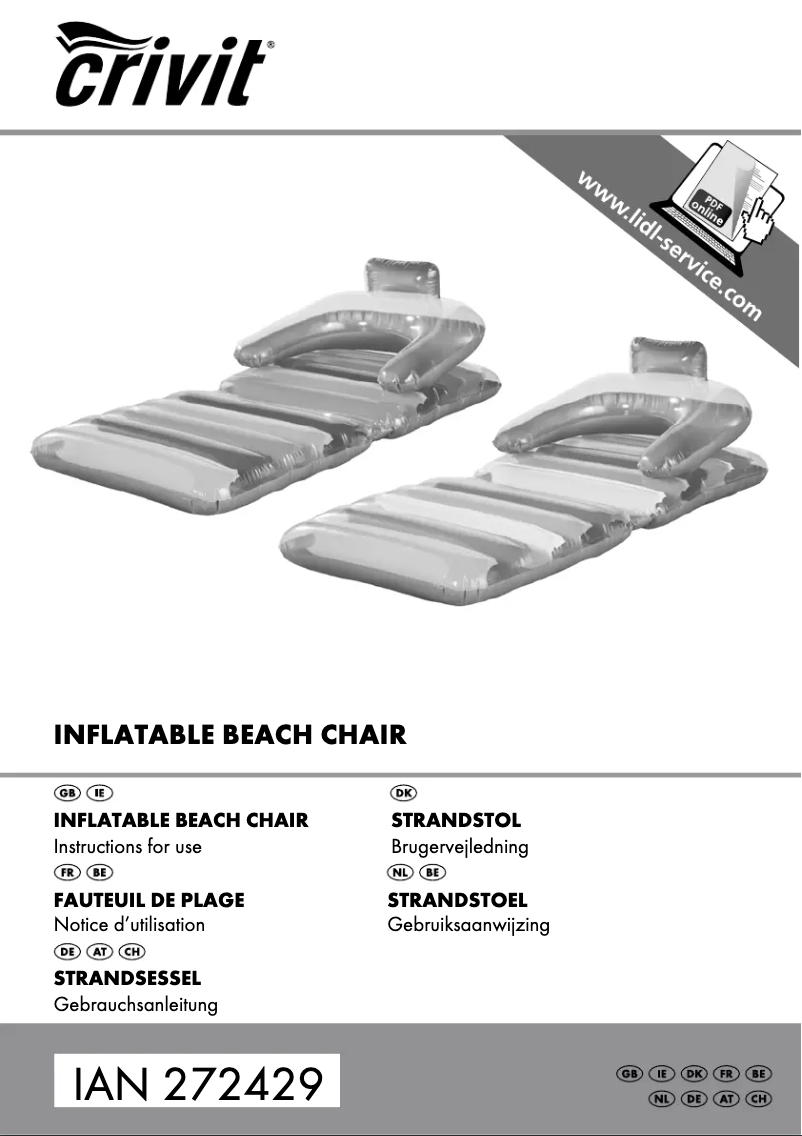 Imagen de la primera página del manual del dispositivo IAN 272429