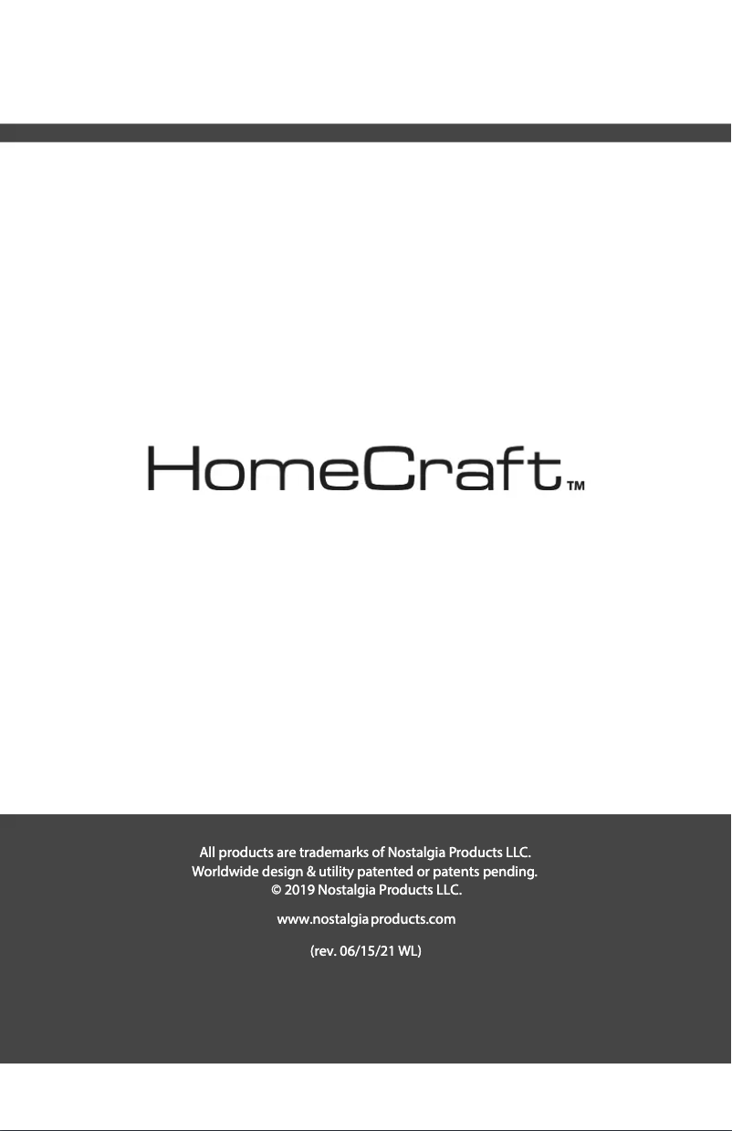 Página nº 1 - Manual de usuario HomeCraft HCCBD5BS