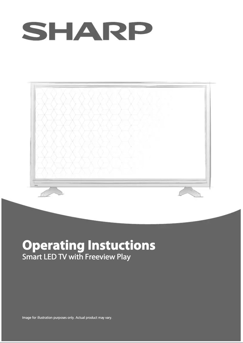 Imagen de la primera página del manual del dispositivo LC-32FI5442KF