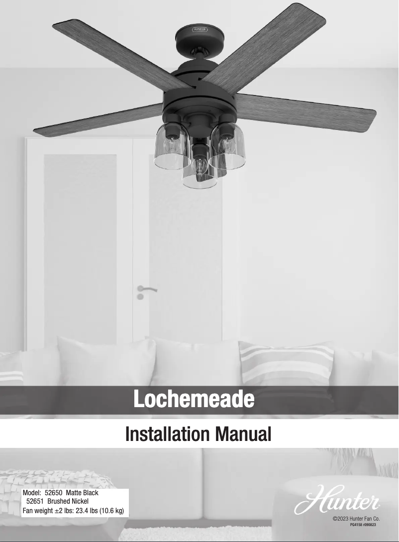 Página nº 1 - Manual de usuario Hunter Lochemeade