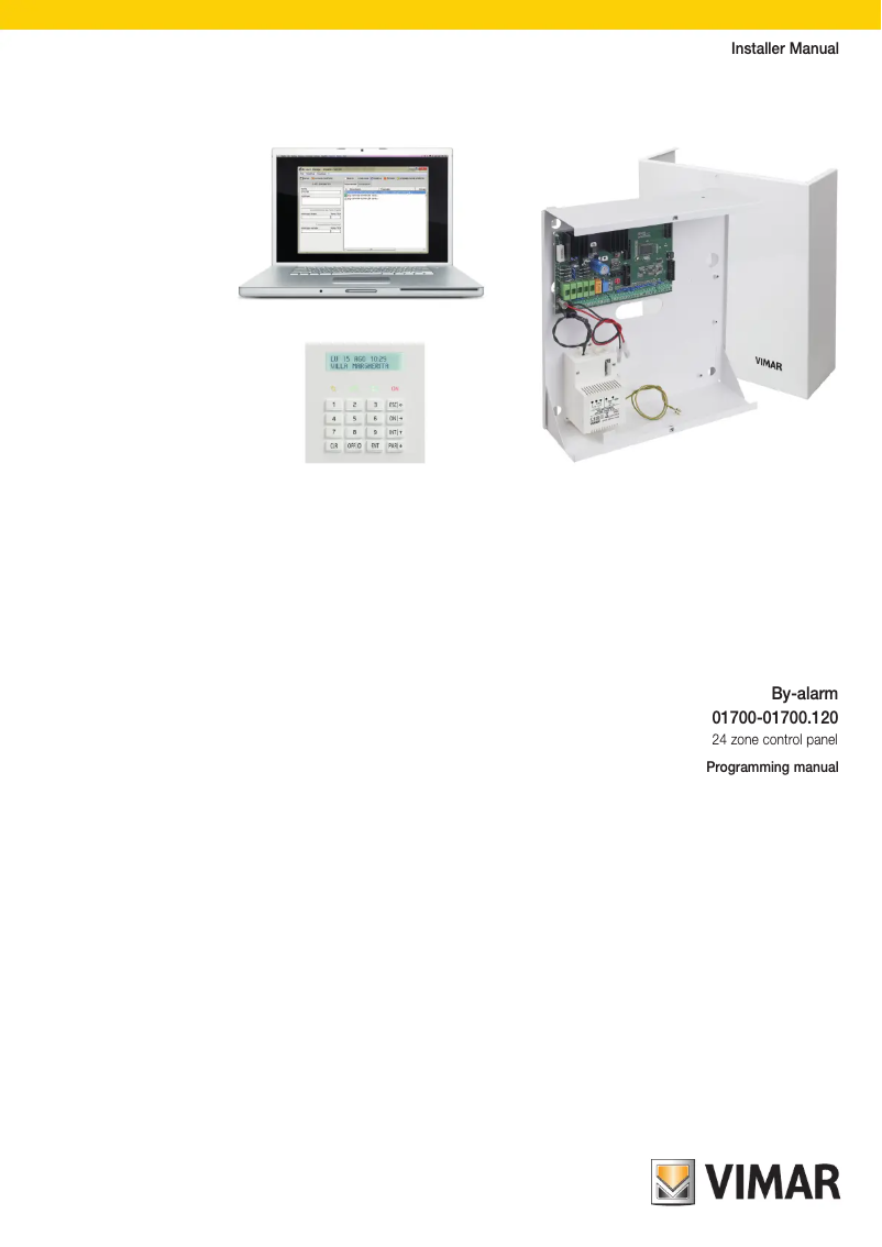 Página 1 del manual Manual de usuario Vimar 01700.120