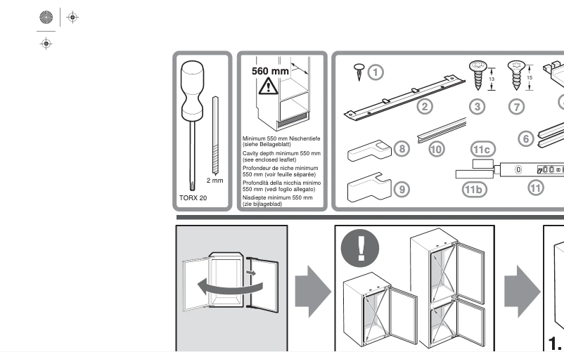 Imagen de la primera página del manual del dispositivo KIV32X22GB