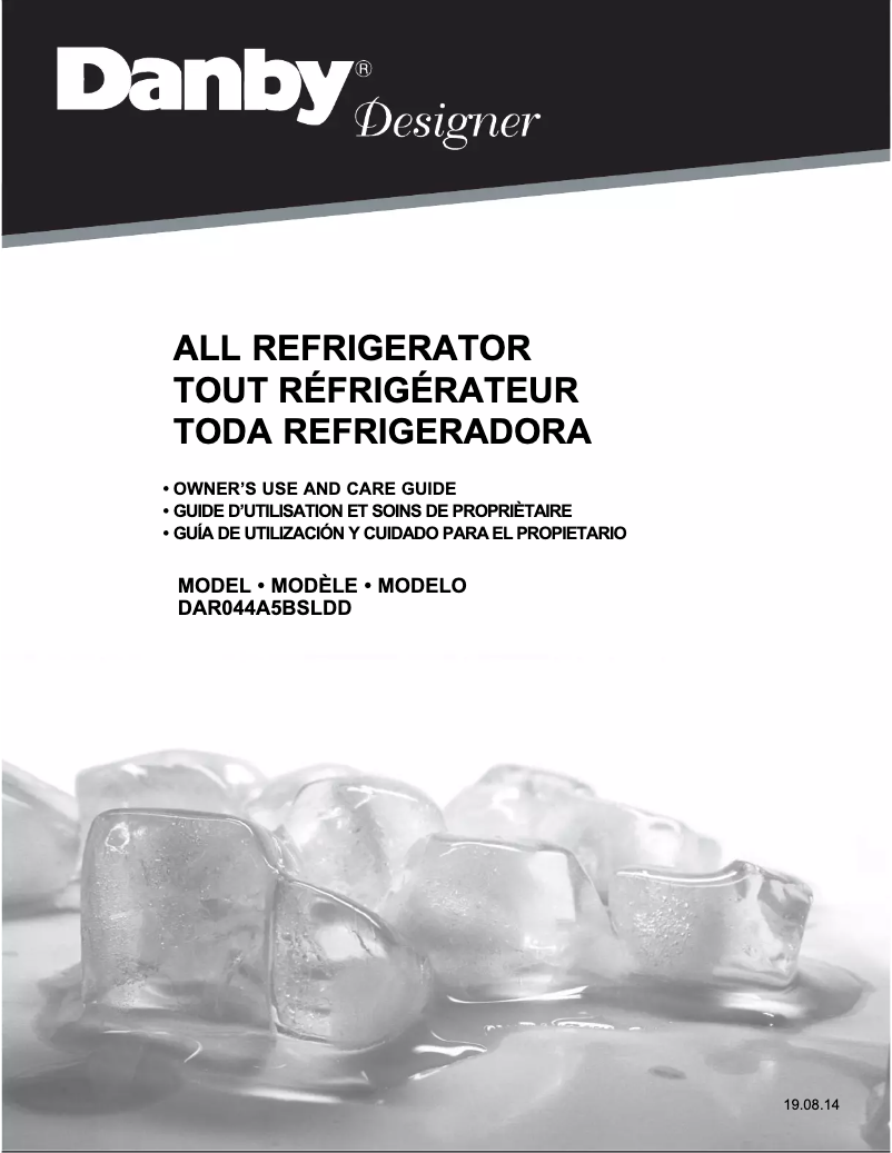 Imagen de la primera página del manual del dispositivo DAR044A5BSLDD