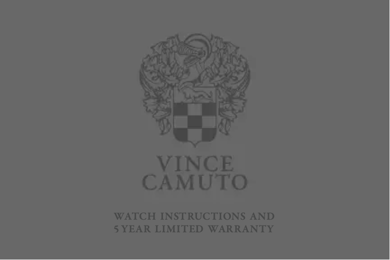 Página nº 1 - Manual de usuario Vince Camuto VC.1010RGBK