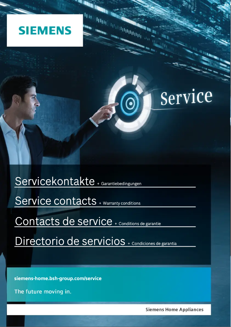 Página 1 del manual Guía de instalación Siemens MR008B1