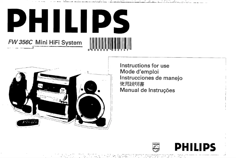 Página 1 del manual Manual de usuario Philips FW 356C
