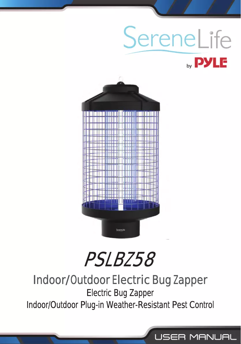 Página nº 1 - Manual de usuario SereneLife PSLBZ58