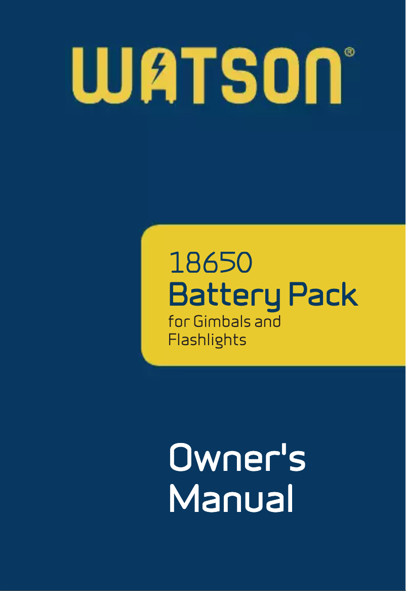 Página 1 del manual Manual de usuario Watson LI-1826