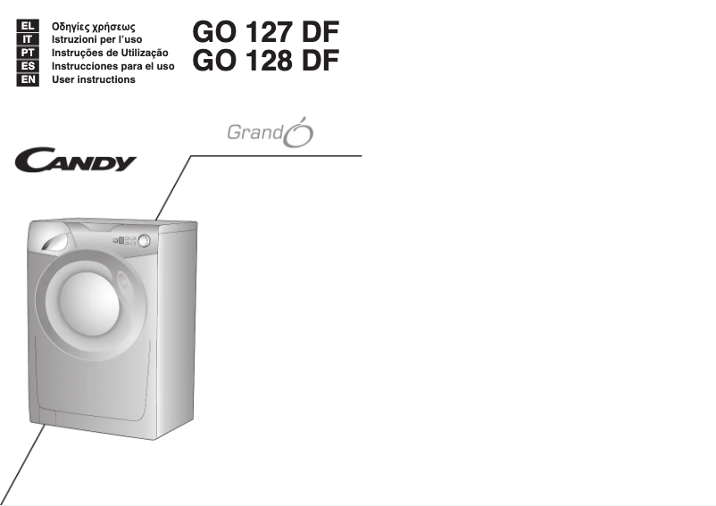 Imagen de la primera página del manual del dispositivo GO 127DF-18S