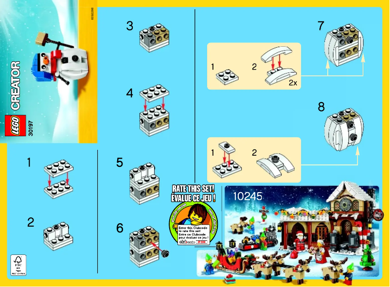 Página 1 del manual Manual de usuario Lego The Ninjago Movie 30197