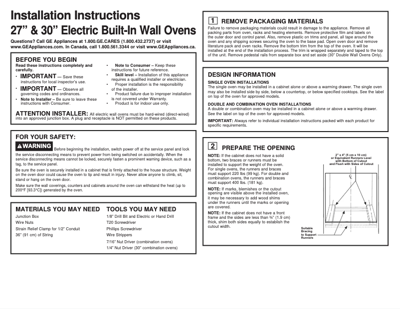 Imagen de la primera página del manual del dispositivo Profile PT9050SFSS
