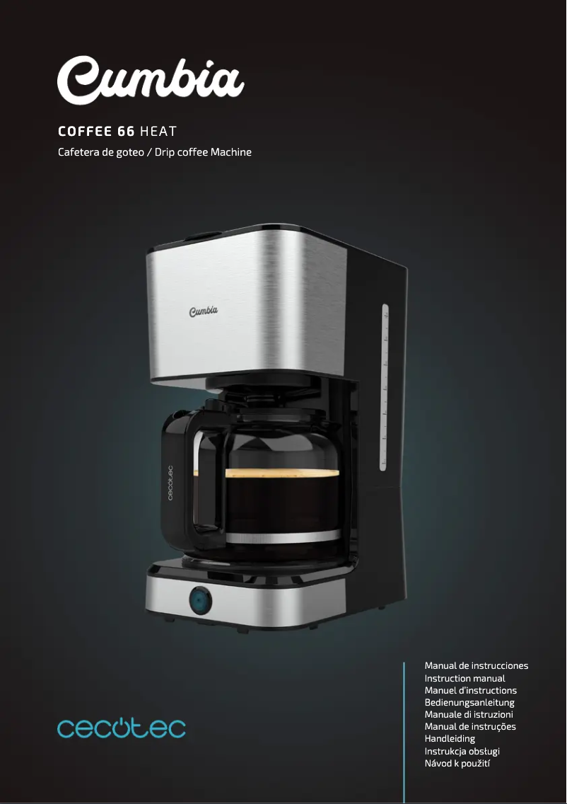Página nº 1 - Manual de usuario Cecotec Coffee 66 Heat
